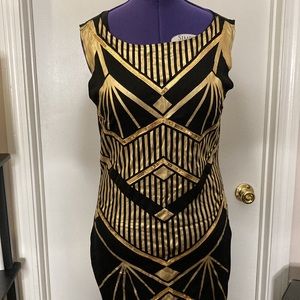 Halloween Flapper Costume Set